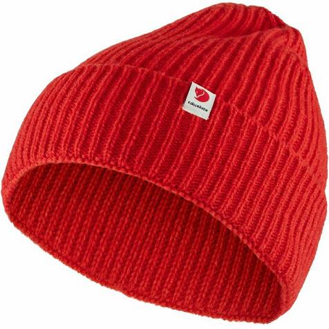 Fjallraven Women Logo Beanies Red PH79113 Philippines